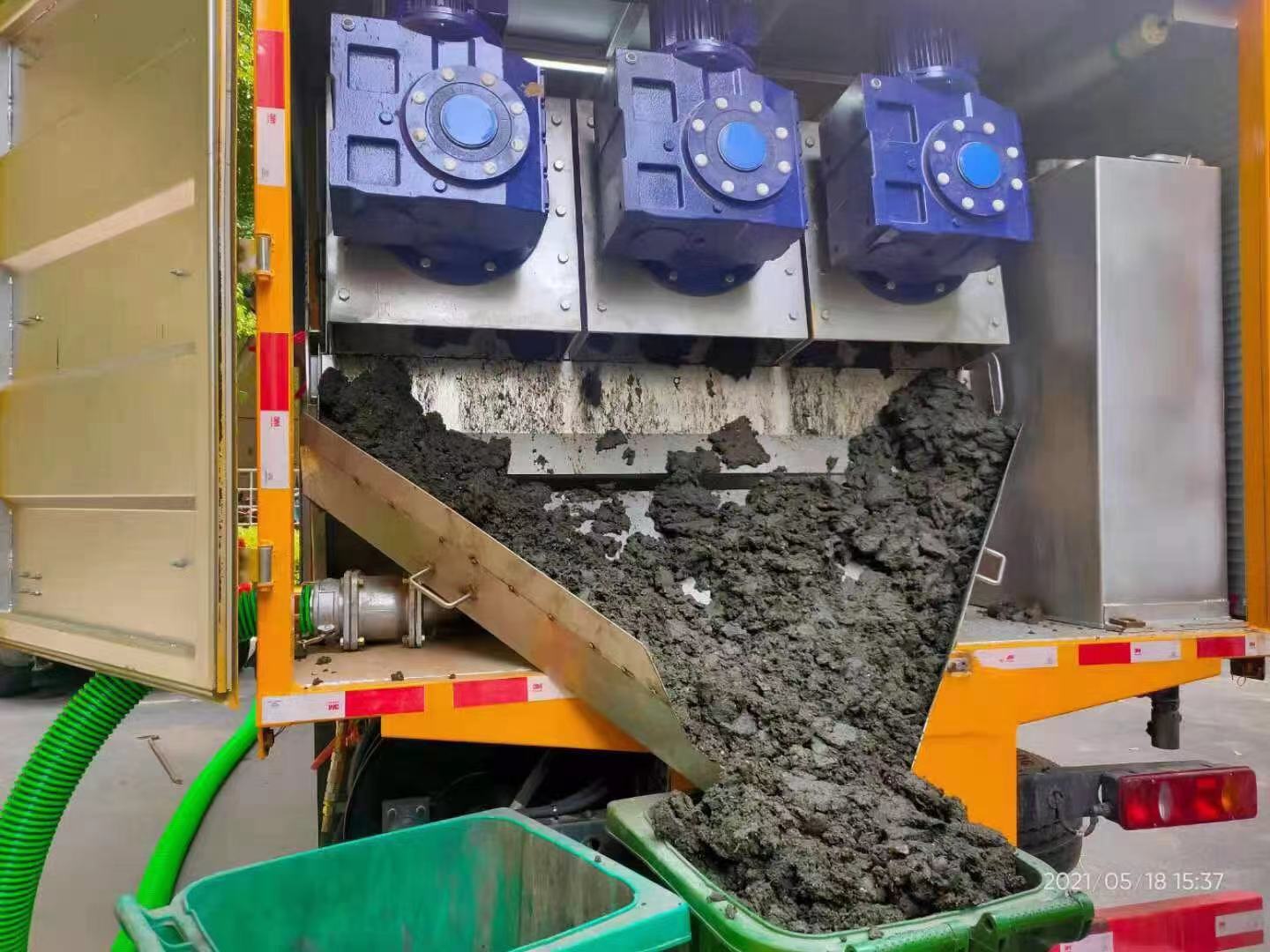 东西湖化粪池清掏城市维护站-泥浆净化干湿分离处理